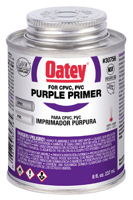 Hardware store usa |  8OZ Purple Primer | 30756 | OATEY COMPANY