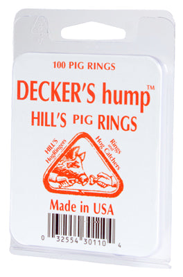 Hardware store usa |  100PK #1 Pig Ring | 1 | DECKER MFG COMPANY