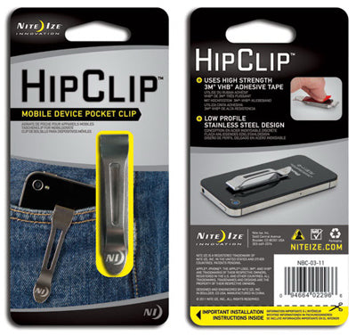 Hardware store usa |  SS Hip Clip | NBC-03-11 | NITE IZE INC