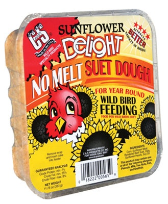 Hardware store usa |  11.75OZ SunFLWR Suet | 12565 | C & S PRODUCTS CO INC
