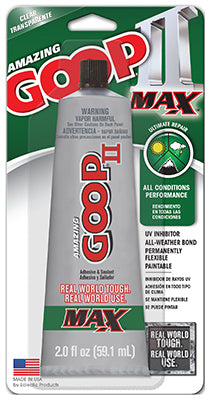 Hardware store usa |  Goop II Max 2OZ Glue | 142100 | ECLECTIC PRODUCTS INC