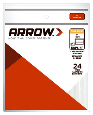 Hardware store usa |  24CT 4x1/2 Glue Sticks | BAP5-4 | ARROW FASTENER CO LLC