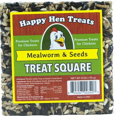 Hardware store usa |  6OZ Mealworm Seed Treat | 17087 | HAPPY HEN TREATS