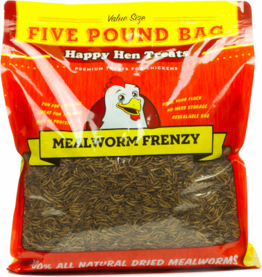 Hardware store usa |  5lb Mealworm Frenzy | 17006 | HAPPY HEN TREATS