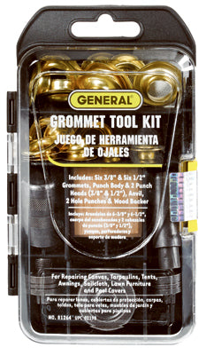 Hardware store usa |  Multi Grommet Tool Kit | 81264 | GENERAL TOOLS MFG