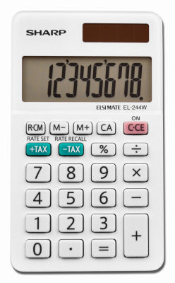 Hardware store usa |  SM 8 Digit Calculator | EL-244WB | VICTOR TECHNOLOGY LLC