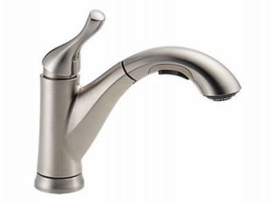 Hardware store usa |  SS 1Hand Pul Out Faucet | 16953-SS-DST | DELTA FAUCET CO
