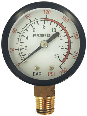 Hardware store usa |  MM 0-250 PSI Gauge | 1204S320 | INTRADIN HK CO., LIMITED