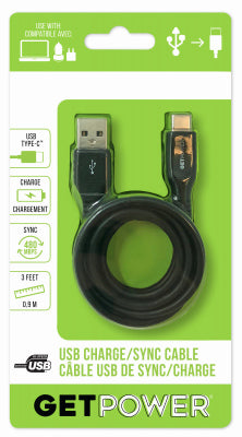 Hardware store usa |  3' Charg/Sync USB Cable | GP-USB-USBC | ARIES MFG