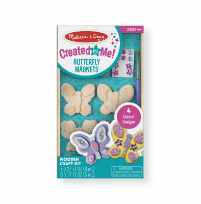 Hardware store usa |  4PC Butterfly WD Magnet | 9515 | MELISSA & DOUG