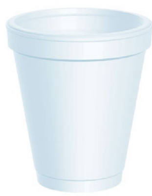 Hardware store usa |  25CT 6OZ WHT Foam Cup | 6J6 | R3 CHICAGO