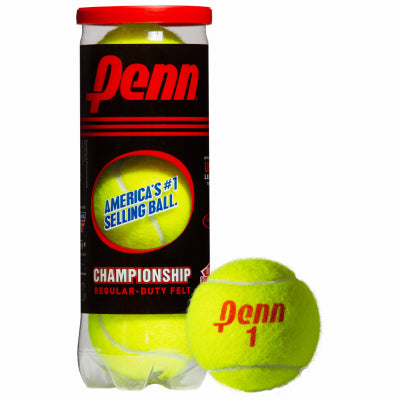 Hardware store usa |  3PK Penn Tennis Balls | 521101 | HEAD PENN RACQUET SPORTS