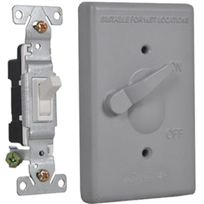 Hardware store usa |  ME GRY WP 1G SP Cover | TSS100 | HUBBELL ELECTRICAL PRODUCTS