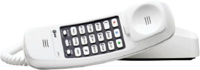 Hardware store usa |  WHT Trimline Cord Phone | 210-WHT | VTECH COMMUNICATIONS INC