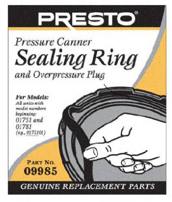 Hardware store usa |  Pres Canner Seal Ring | 9985 | NATIONAL PRESTO IND