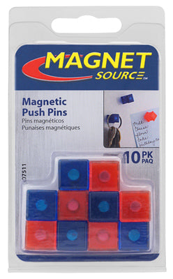 Hardware store usa |  10CT BLU/Fushia Mag Pin | 7511 | MASTER MAGNETICS