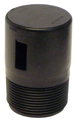 Hardware store usa |  BLK ABS Male Vent Check | P-178C | UNITED STATES HDW MFG/U S HARDWARE