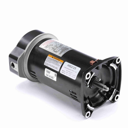 HSQ125 - 1.25 HP Pool Pump Motor, 1 phase, 3600 RPM, 230/115 V, 48Y Frame, ODP - Hardware & Moreee