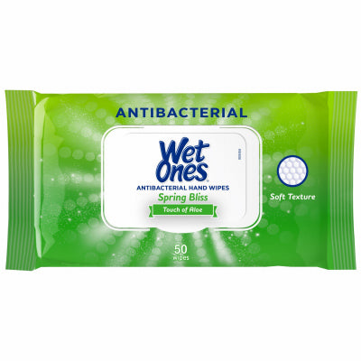 Hardware store usa |  50CT Spring Hand Wipes | 13080 | EDGEWELL PERSONAL CARE LLC