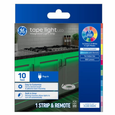 Hardware store usa |  GE 10' CLR PI LED Strip | 93129119 | G E LIGHTING