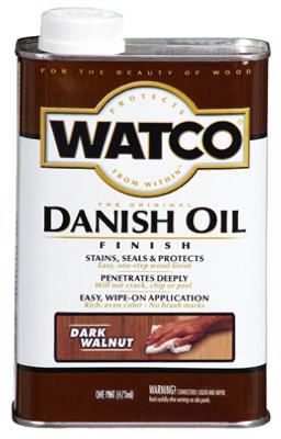 Hardware store usa |  QT DK Walnut Oil Finish | A65841 | RUST-OLEUM
