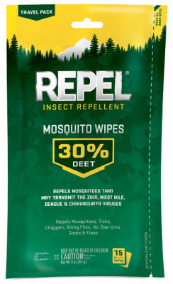Hardware store usa |  15CT Mosquito Wipes | HG-94100 | UNITED INDUSTRIES CORPORATION