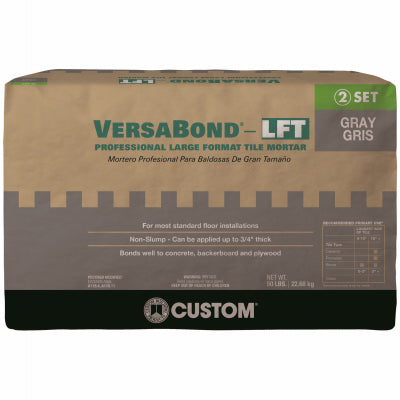 Hardware store usa |  VersaBond GRY Mortar | VBLFTMG50 | CUSTOM BLDG PRODUCTS