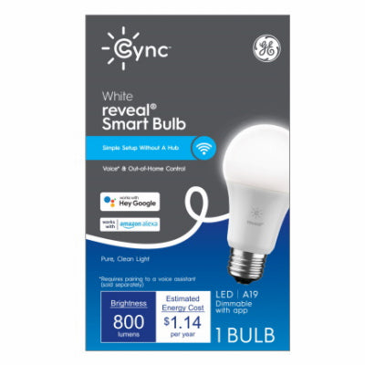 Hardware store usa |  GE 9.5W A19 Smart Bulb | 93130121 | G E LIGHTING