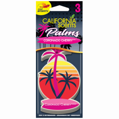 Hardware store usa |  3PK Cherry Air Freshner | CPA007-3 | CALIFORNIA SCENTS