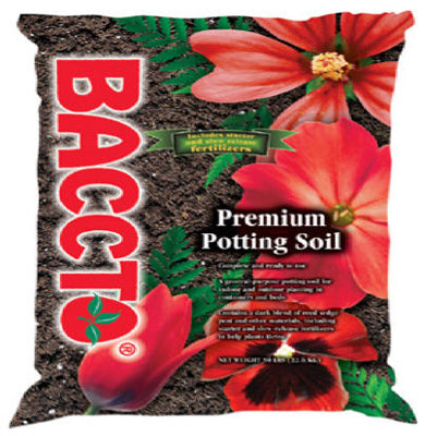 Hardware store usa |  50LB Baccto Pot Soil | 1250 | MICHIGAN PEAT COMPANY