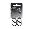 2PK BLK S-Biner Clip