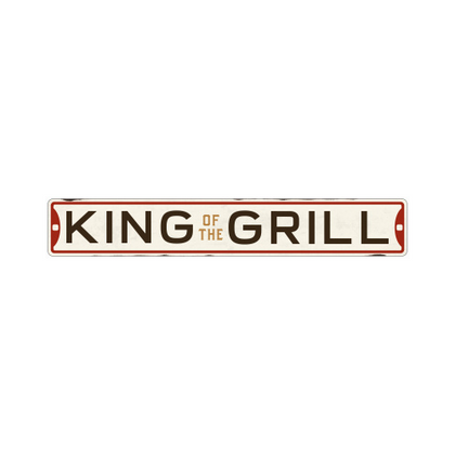 20x3 King of Grill Sign | Pack Of 4