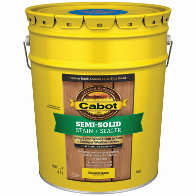 Hardware Store USA | 5GAL NTRL SemiSol Stain