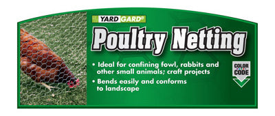 Hardware Store USA | YDGard Poultry Net Sign