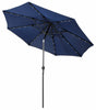 Hardware Store USA | FS 9' NAVY LED Umbrella