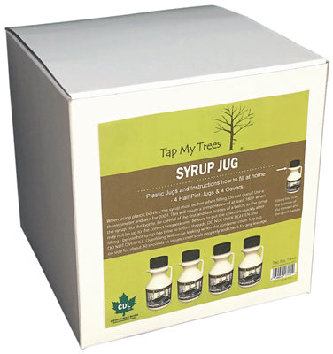 Hardware Store USA | 4PK 1/2PT Syrup Jugs