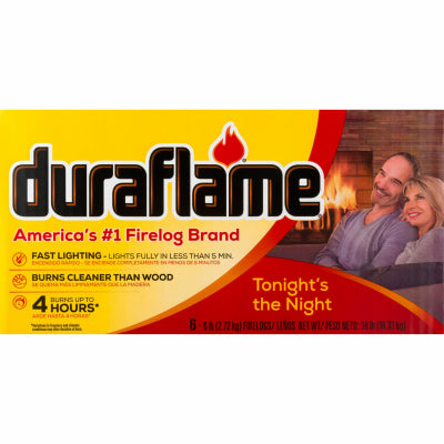 Hardware Store USA | Dura 6PK 6LB Fire Log