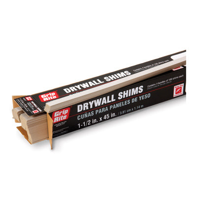 Hardware Store USA | 100PK 45x1.5 Dry Shims