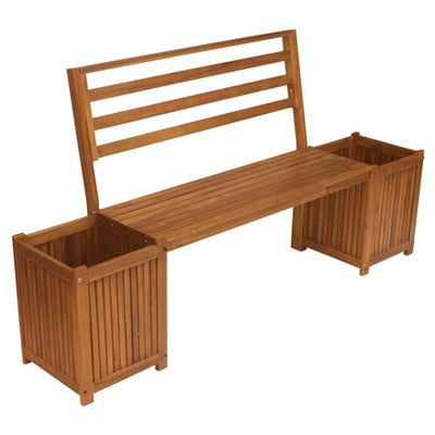 Hardware Store USA | Tan Bench/Planter Box