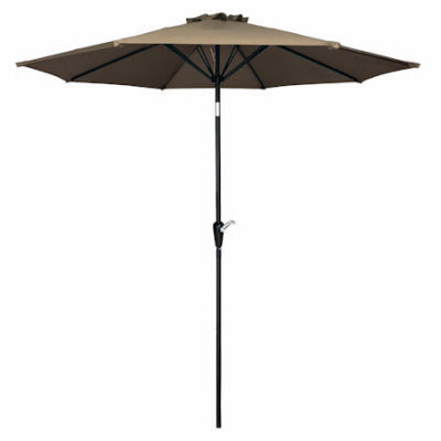 Hardware Store USA | FS 9'STL Taupe Umbrella