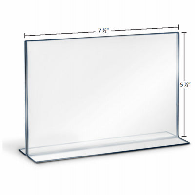 Hardware Store USA | 7.5x5.5Tabl Sign Holder | Pack Of 6