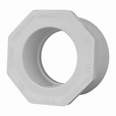 Hardware Store USA | 4x2 WHT Reducer Bushing