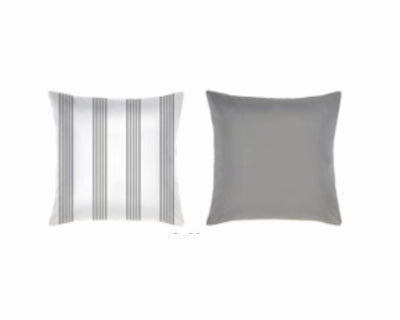 Hardware Store USA | GRY Stripe Toss Pillow