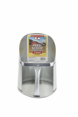 Hardware Store USA | 3QTGalv Feed Scoop