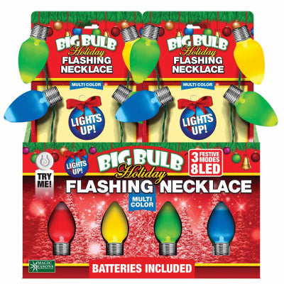 Hardware Store USA | Big Bulb Holi Necklace | Pack Of 12