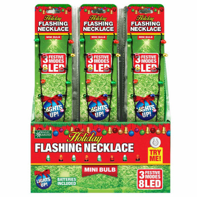 Hardware Store USA | Holi Flashing Necklace | Pack Of 36