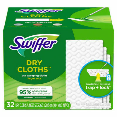 Hardware Store USA | 32CT Unscent Dry Cloth | Pack Of 4