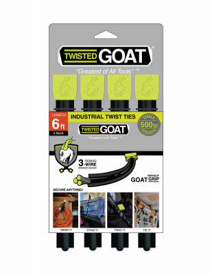 Hardware Store USA | 4PK 6' Twist Tie