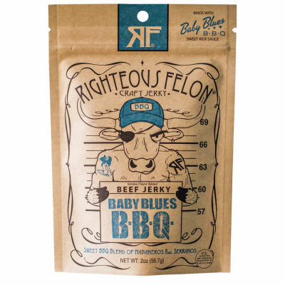 Hardware Store USA | 2OZ Baby Blu Beef Jerky