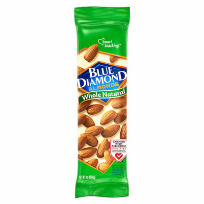 Hardware Store USA | 1.5OZ Whole Almonds | Pack Of 12